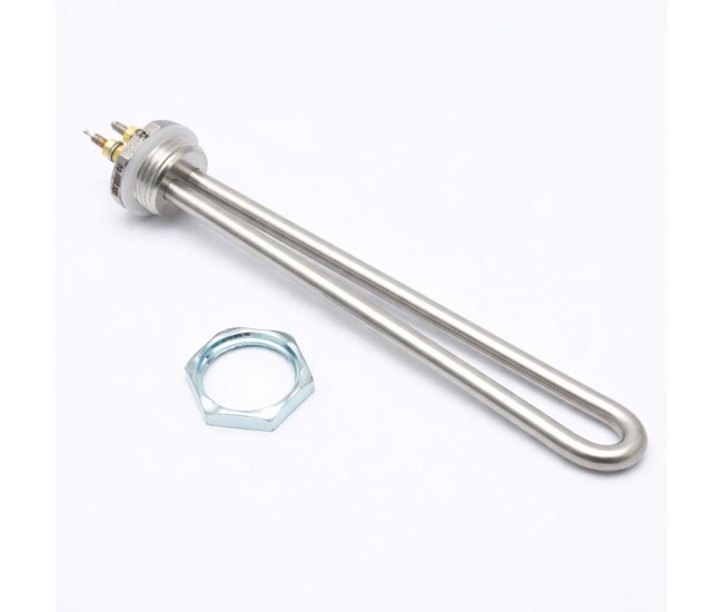 Rezistenta electrica din inox 300W - 220V AC pentru boiler si panou solar nepresurizat - DALBI