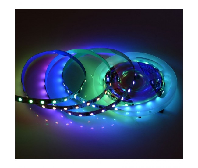 Banda Led WS2811 Digital Pixel 5050 RGB 60D-12V / IP20