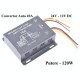 Convertor Auto de Tensiune 24V-12V DC/10A