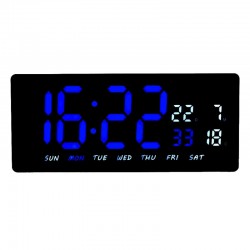 Ceas cu Led Albastru-Alb JH-3604 / Alarma, Calendar, Temperatura Ceas cu Led Albastru-Alb JH-3604 / Alarma, Calendar, Temperatura