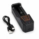 Incarcator Universal pentru Acumulatori Li-ion 1 Slot 18650 USB Type-C DALBI