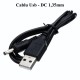 Cablu Alimentare USB Tata la DC Tata 1,35mm/0,6m