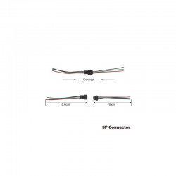 Conectori mama-tata 3 fire 10Buc/Set Conectori mama-tata 3 fire 10Buc/Set