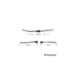 Conectori mama-tata 3 fire 10Buc/Set