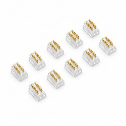 Conector pentru Imbinare Fire 20-22AWG 2 Pini Wire to Wire Set 10 Buc DALBI YH22-2P
