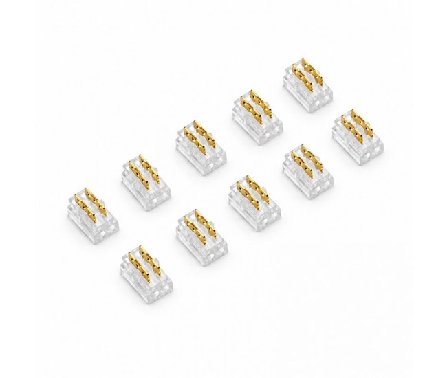 Conector pentru Imbinare Fire 20-22AWG 2 Pini Wire to Wire Set 10 Buc DALBI YH22-2P
