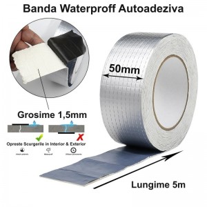 Banda Autoadeziva de Hidroizolatie 50mm*5M