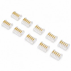Conector pentru Imbinare Banda LED SMD 10mm 5 Pini Strip to Strip Set 10 Buc DALBI YCB5P-10
