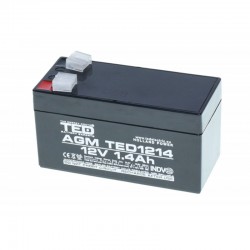 Acumulator Plumb - Acid 12V-1,4A TED Acumulator Plumb - Acid 12V-1,4A TED