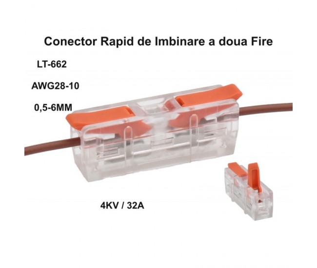 Conector Doza NOU 1 Fir 4KV / 32A, LT-662