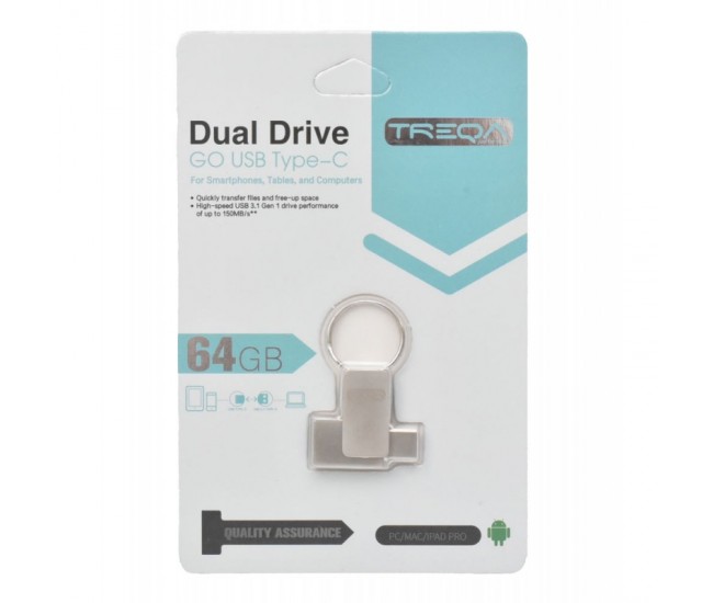 Memorie Stick Dual Usb 3.1 si Tip C - 64GB