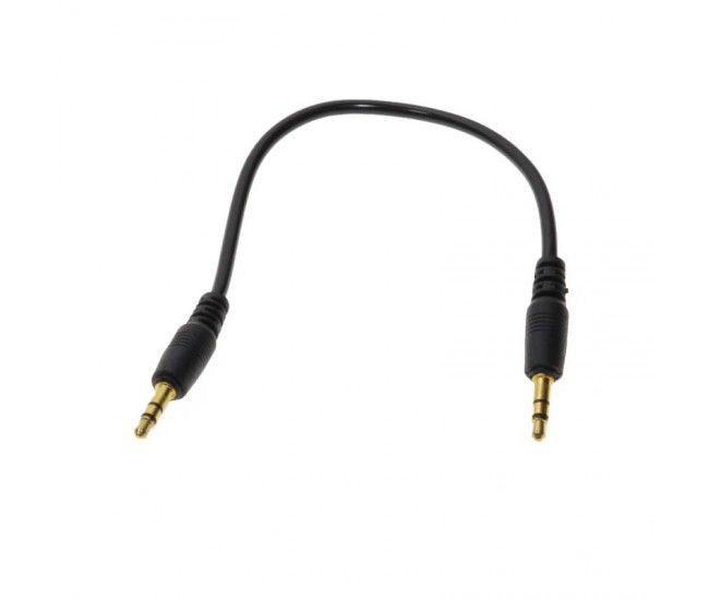 Cablu Audio Jack 3,5mm Tata-Tata/20cm