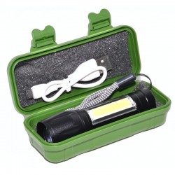 Lanterna de Mana 1 Led 5W XPE + COB Led si Acumulator Lanterna de Mana 1 Led 5W XPE + COB Led si Acumulator