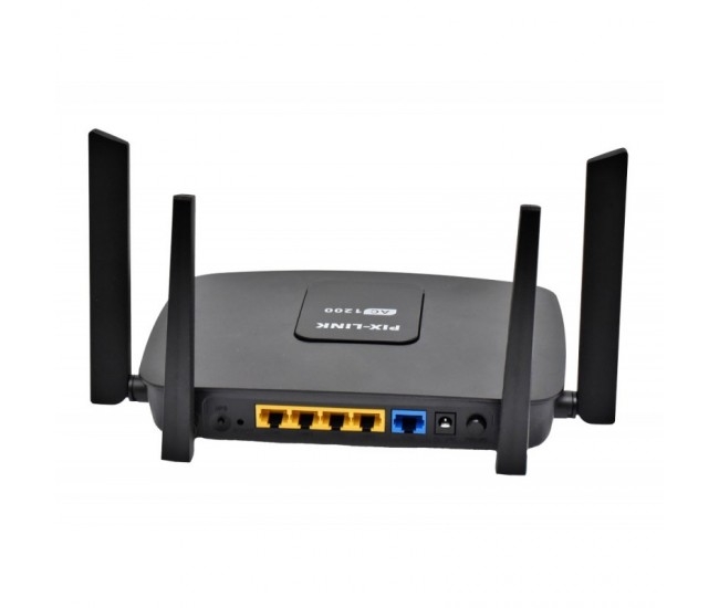 Router Wireless AC 1200Mbs Dual Band 2,4G/5G Pix-Link LV-AC06