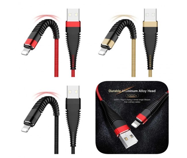 Cablu USB 3.0 - iPhone Panzat TREQA , Lungime 100 cm