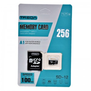 Card Micro SDXC 256GB, Memorie PRO Full HD Video, Performanta UHS A1, SPEED UP TO 100MB/S