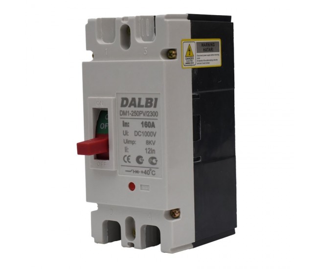 Intrerupator de Circuit Solar MCCB 2P-160A / 1000V DC