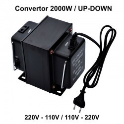 Convertor de Tensiune 2000W - 220V-110V / 110V-220V Convertor de Tensiune 2000W - 220V-110V / 110V-220V