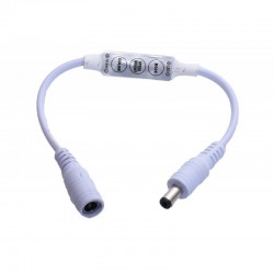 Mini Controler Led Monocolor cu Mufa DC Mini Controler Led Monocolor cu Mufa DC