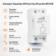 Intrerupator Temporizator WiFi Smart Tuya 40A pe Sina DIN DALBI