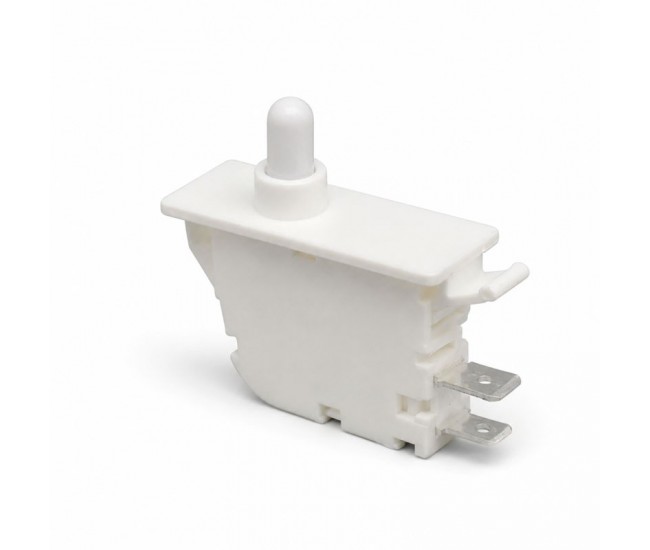 Intrerupator Usa Frigider Push Buton KBM 2A 250V AC fara Retinere DALBI