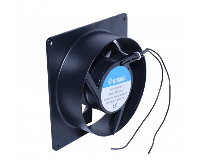 Ventilator Patrat-Rotund 172x172/150x50mm, 220V AC