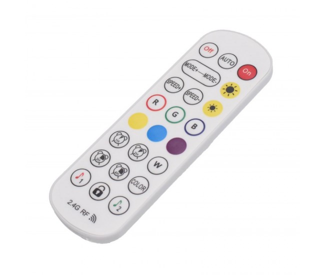 Controler RGB 24 Taste cu 2 ieșiri și Magic Smart - 144W