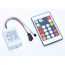 Controler Dinamic pentru Led RGB cu IR, 24T-3Fire Controler Dinamic pentru Led RGB cu IR, 24T-3Fire