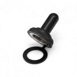 Capac de Protectie Negru pentru Intrerupator cu Maneta, cu Filet Metalic