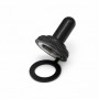 Capac de Protectie Negru pentru Intrerupator cu Maneta, cu Filet Metalic