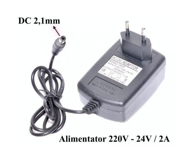 Alimentator AC/DC, 220V-24V/2A