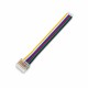 Conector Banda LED SMD RGB+CCT 12mm 6 Pini cu Cablu 10cm Set 10 Buc YCA6P-12-1 DALBI