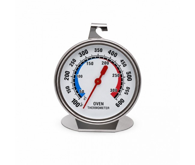 Termometru de Cuptor din Inox 50-300°C cu Suport DALBI XTJ-11