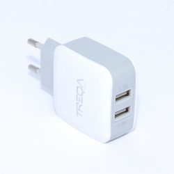 Incarcator Retea - 2 x USB / 2,4A TREQA Incarcator Retea - 2 x USB / 2,4A TREQA