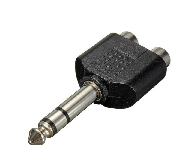 Adaptor Jack 6,3 Tata ST-2 x RCA Mama