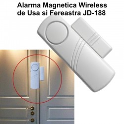 Alarmă Wireless mini de Ușă și Fereastra / JD-188 Alarmă Wireless mini de Ușă și Fereastra / JD-188