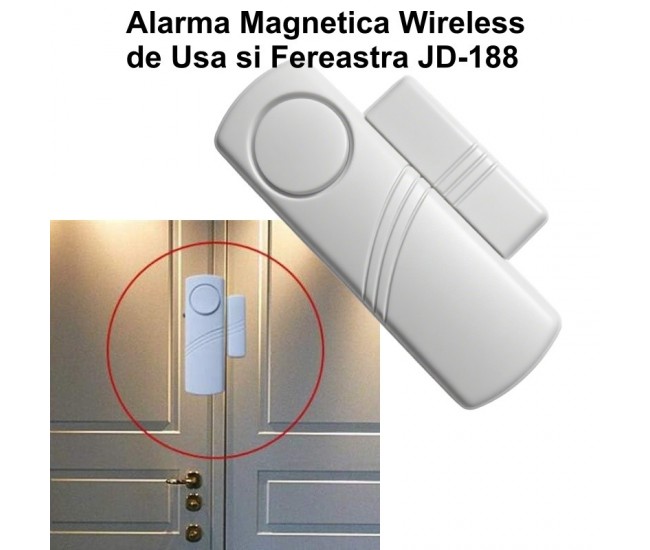 Alarmă Wireless mini de Ușă și Fereastra / JD-188