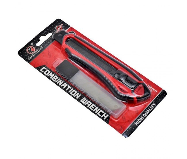 Cutter Profesional Ergonomic cu lama Neagra 18mm si Rezerva