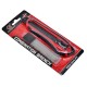 Cutter Profesional Ergonomic cu lama Neagra 18mm si Rezerva