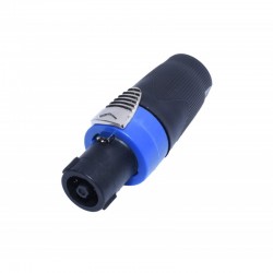 Mufa Difuzor Speakon Tata, NL4FC, Albastra Mufa Difuzor Speakon Tata, NL4FC, Albastra