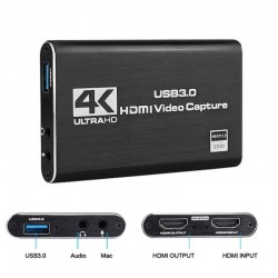 Placa de Captura Video Hdmi 4K - Hdmi - USB 3.0 Placa de Captura Video Hdmi 4K - Hdmi - USB 3.0