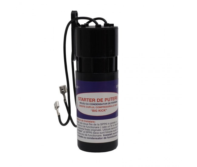Condensator cu Releu de Pornire, Starter de Aer Conditionat AC-SPP6 / 4000-120000BTU