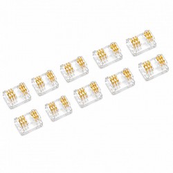 Conector pentru Imbinare Banda LED COB 12mm 6 Pini Strip to Strip Set 10 Buc DALBI YOB6P-12