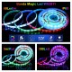 Banda Led WS2811 Digital Pixel 5050 RGB 60D-12V/IP65