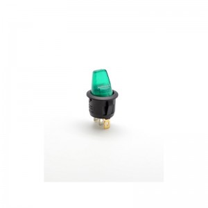 Buton Basculant Maneta cu Led Verde