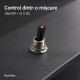 Intrerupator cu Maneta si LED Rosu 12V 30A, ON/OFF, 3 Pini