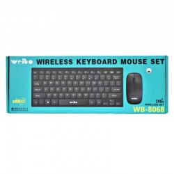 Set  Tastatura cu Mouse Wireless WB-8068 Set  Tastatura cu Mouse Wireless WB-8068
