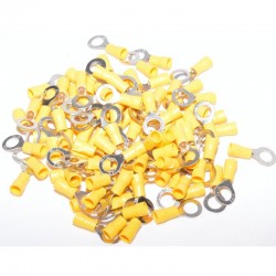 Papuc Electric Izolat Galben tip Inel ø 8mm,100B/Set Papuc Electric Izolat Galben tip Inel ø 8mm,100B/Set