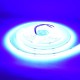 Banda Cob Led 24V - 8mm / 320led/ml - 11W/ml, Albastru - Interior IP20 - 5m/rol