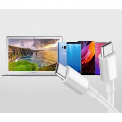 Cablu PD Fast Tip C la Tip C - 1m Cablu PD Fast Tip C la Tip C - 1m